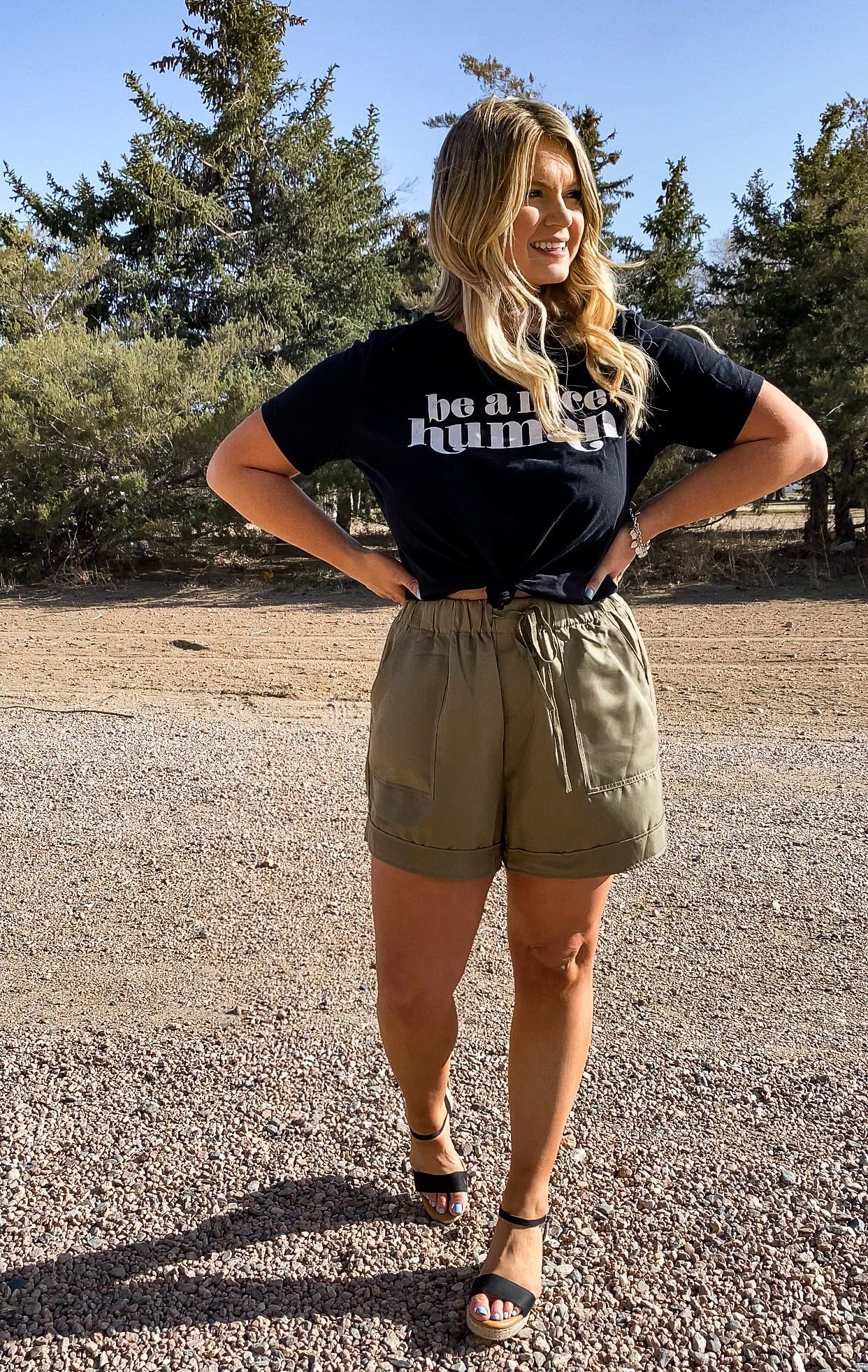 Army Green Shorts