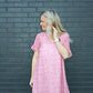 Spring Dot Dress- Pink