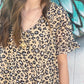 Mini Cheetah Print Dress