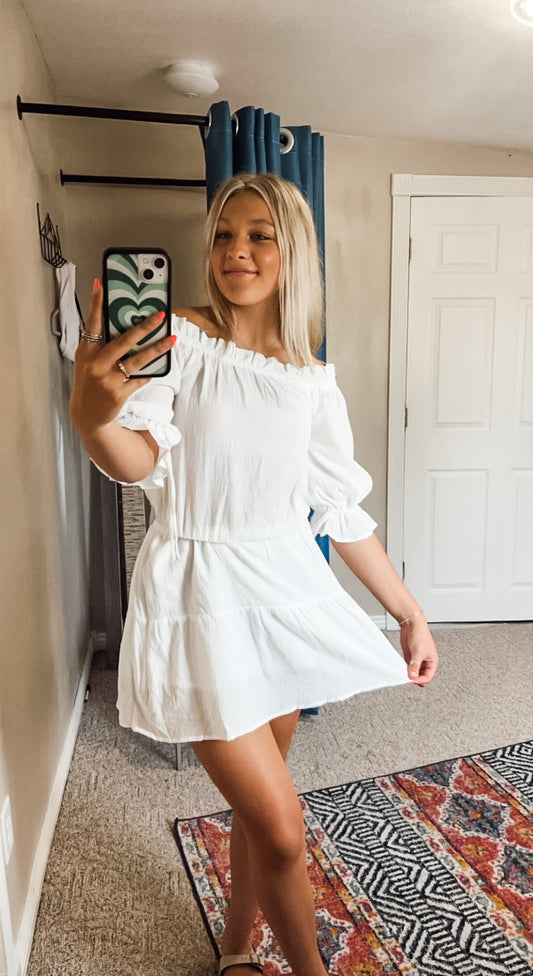 Summer White Dress